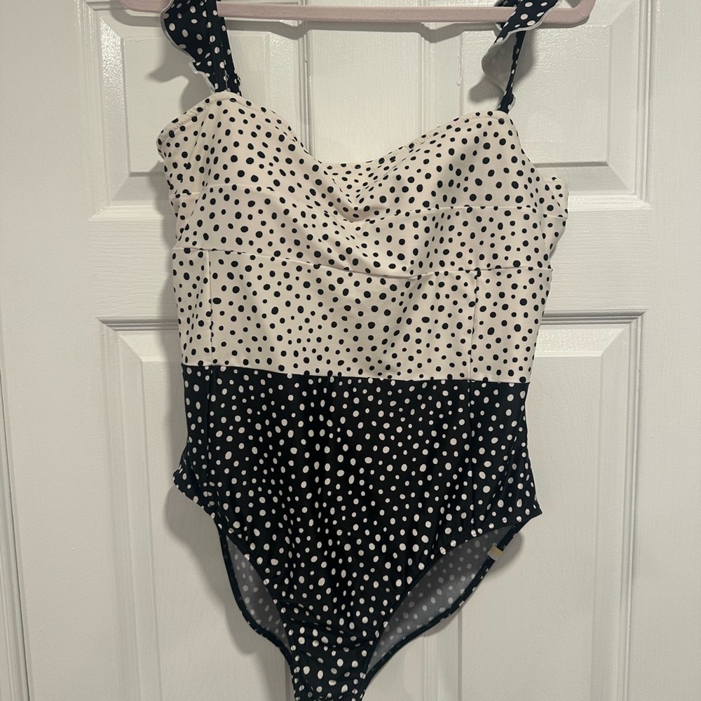 Summersalt Polka Dot One-Piece Swimsuit
